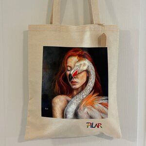 Canvas Tote Bags with my Artwork – Reusable Cotton Bags
